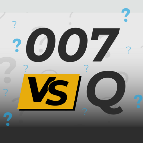Why does Bond get all the glory? What about Q!?